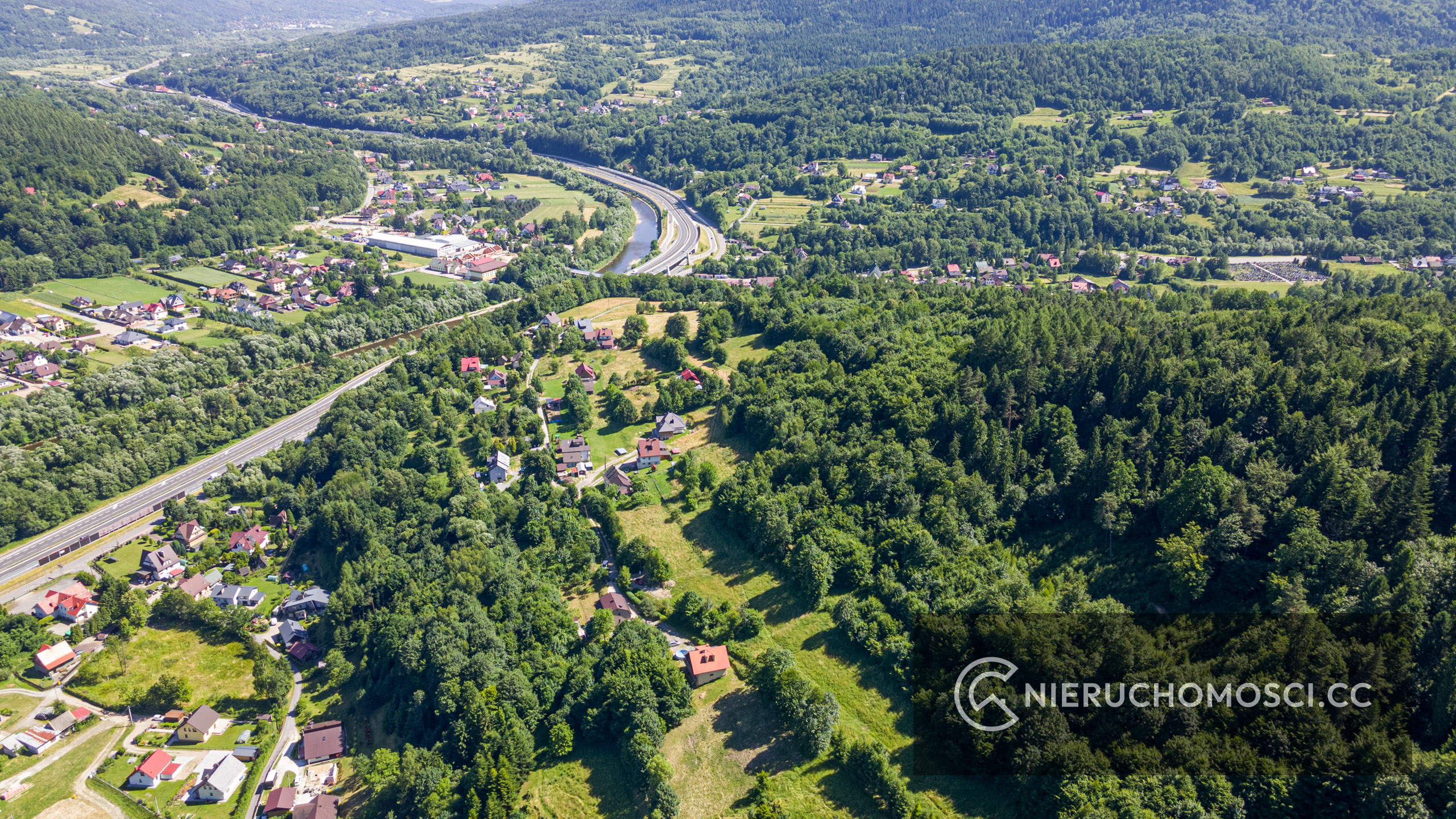 DJI_0001 Stróża działka bud las – OKAZJA!