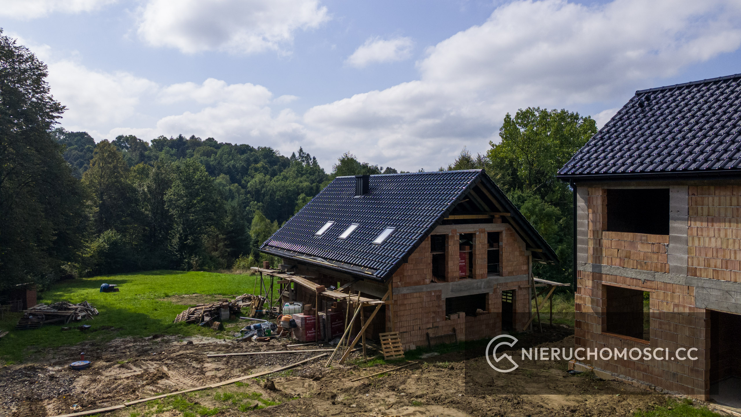 DJI_0159 Dom 180mkw – Zawada pod Myślenicami