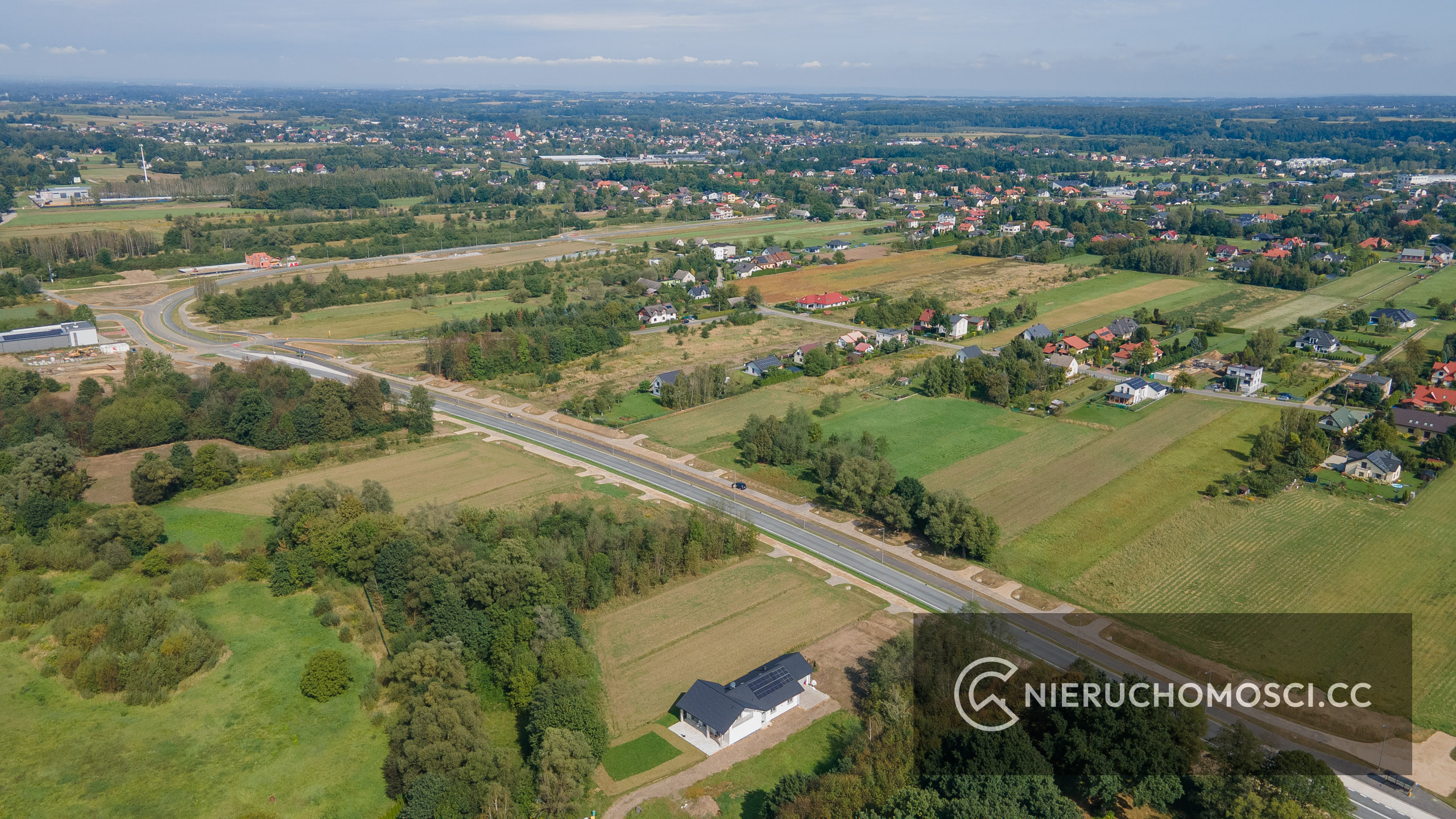 Działka budowlana inwestycyjna Kęty – 22ar