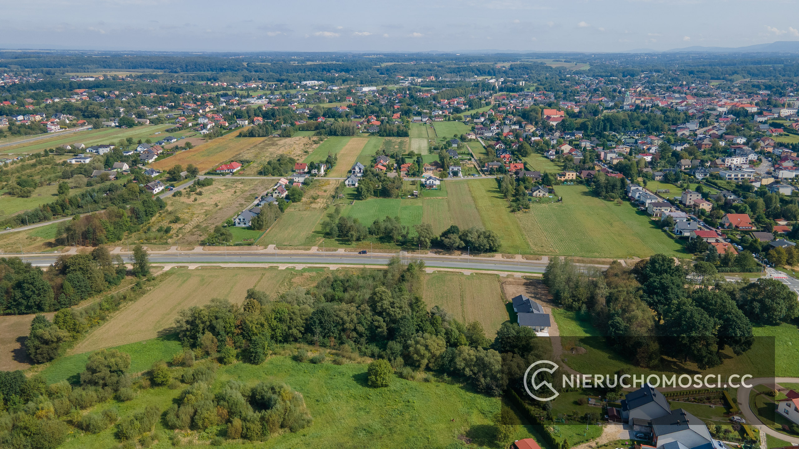 Działka budowlana inwestycyjna Kęty – 15ar