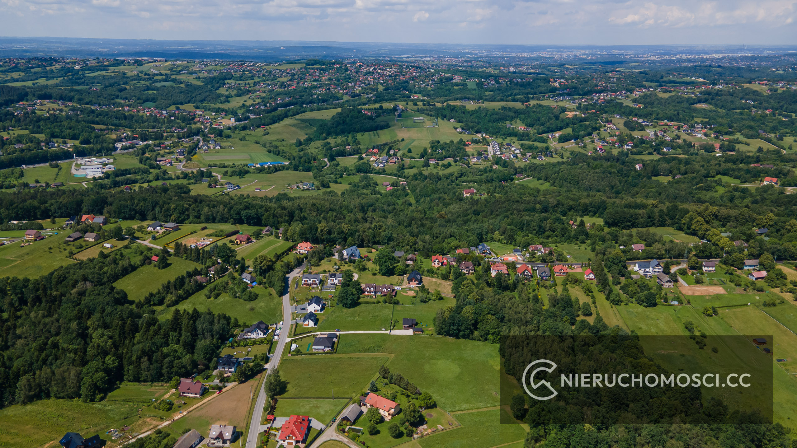 DJI_0403 Działka, 800 m², Włosań