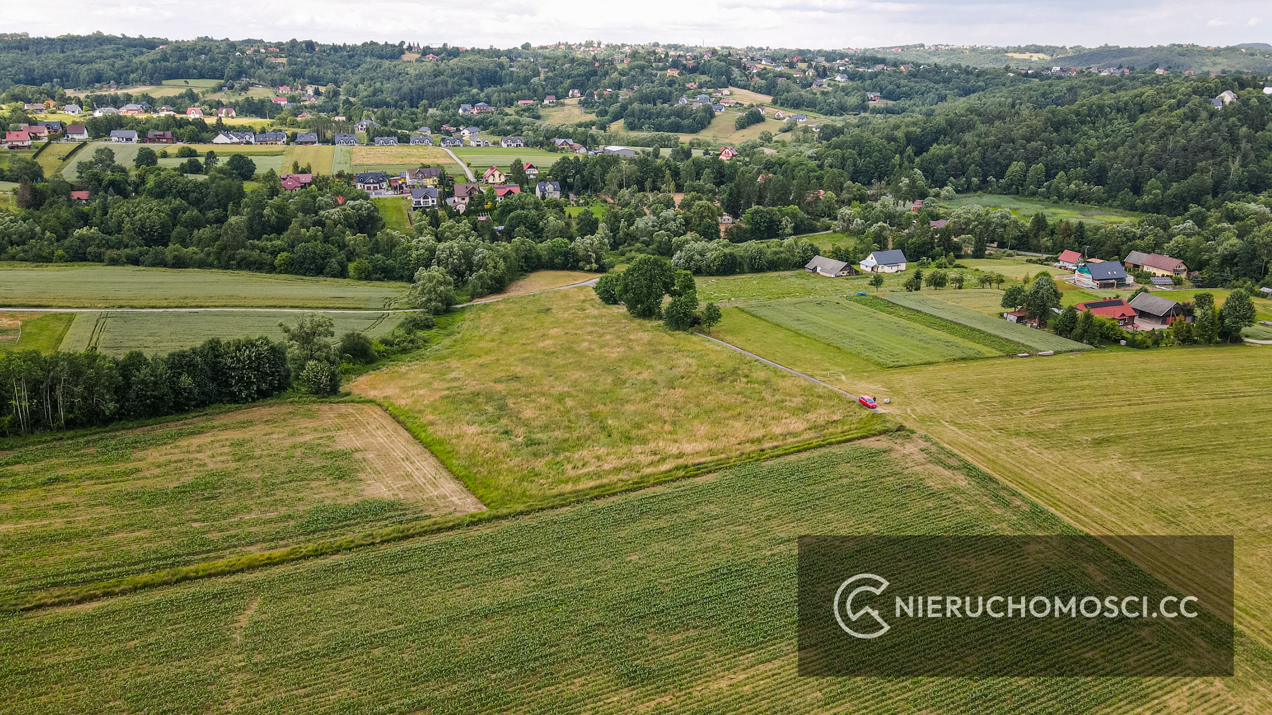 Działka budowlano – rolna 1,6ha pod Krakowem